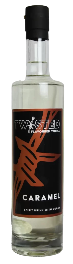 Caramel twisted flavoured vodka